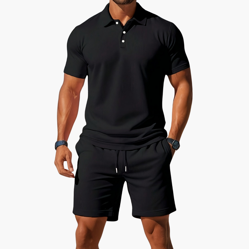 HARRINGTON OXFORD | POLO AND SHORTS SET FOR MEN 6
