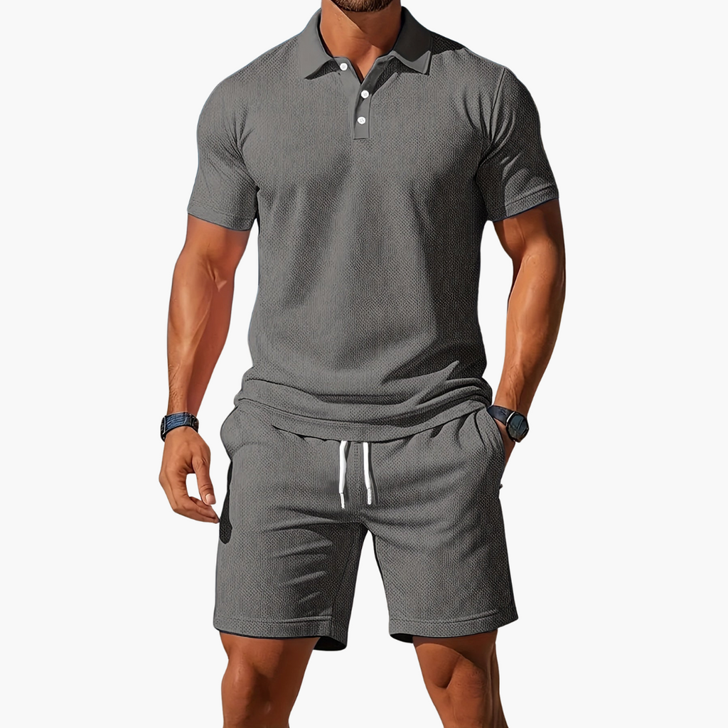 HARRINGTON OXFORD | POLO AND SHORTS SET FOR MEN 7