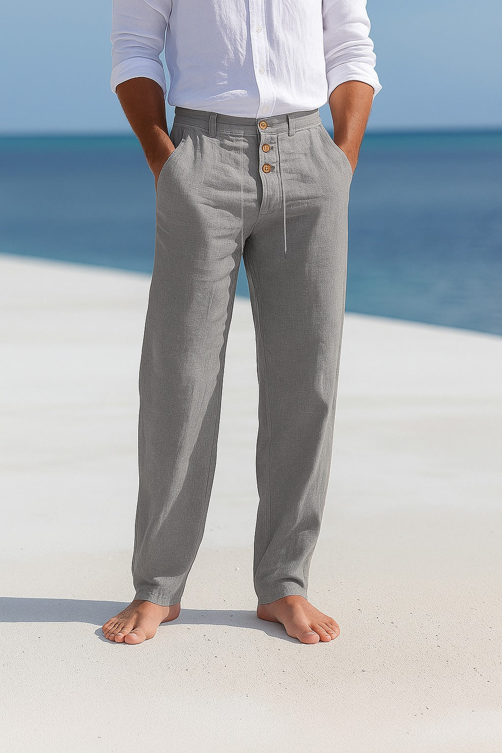 HARRINGTON OXFORD | STRAIGHT-LEG TROUSERS FOR MEN 2