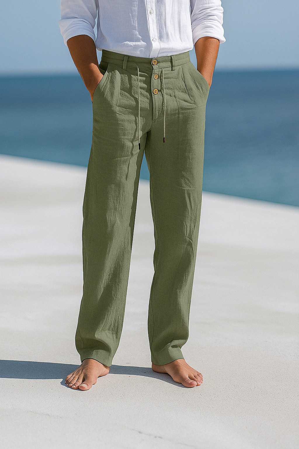 HARRINGTON OXFORD | STRAIGHT-LEG TROUSERS FOR MEN 3