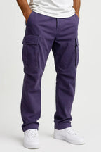 Harrington Oxford | Men's Overalls Loose Fit Tactical Pants with Elastic Waist 4