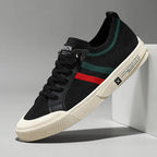 Men's Sneakers | Retro Stripe & Knit Upper