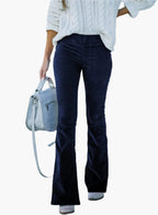 High Waist Trousers Women | Flared Leg & Timeless Retro Style