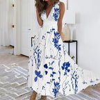 Ivy | Women’s Sleeveless V-Neck Maxi Dress 0