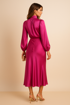 Kriz | High Waist Midi Dress 8