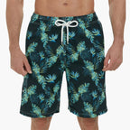 Liam | Stylish Elastic Waist Men's Swim Shorts 2