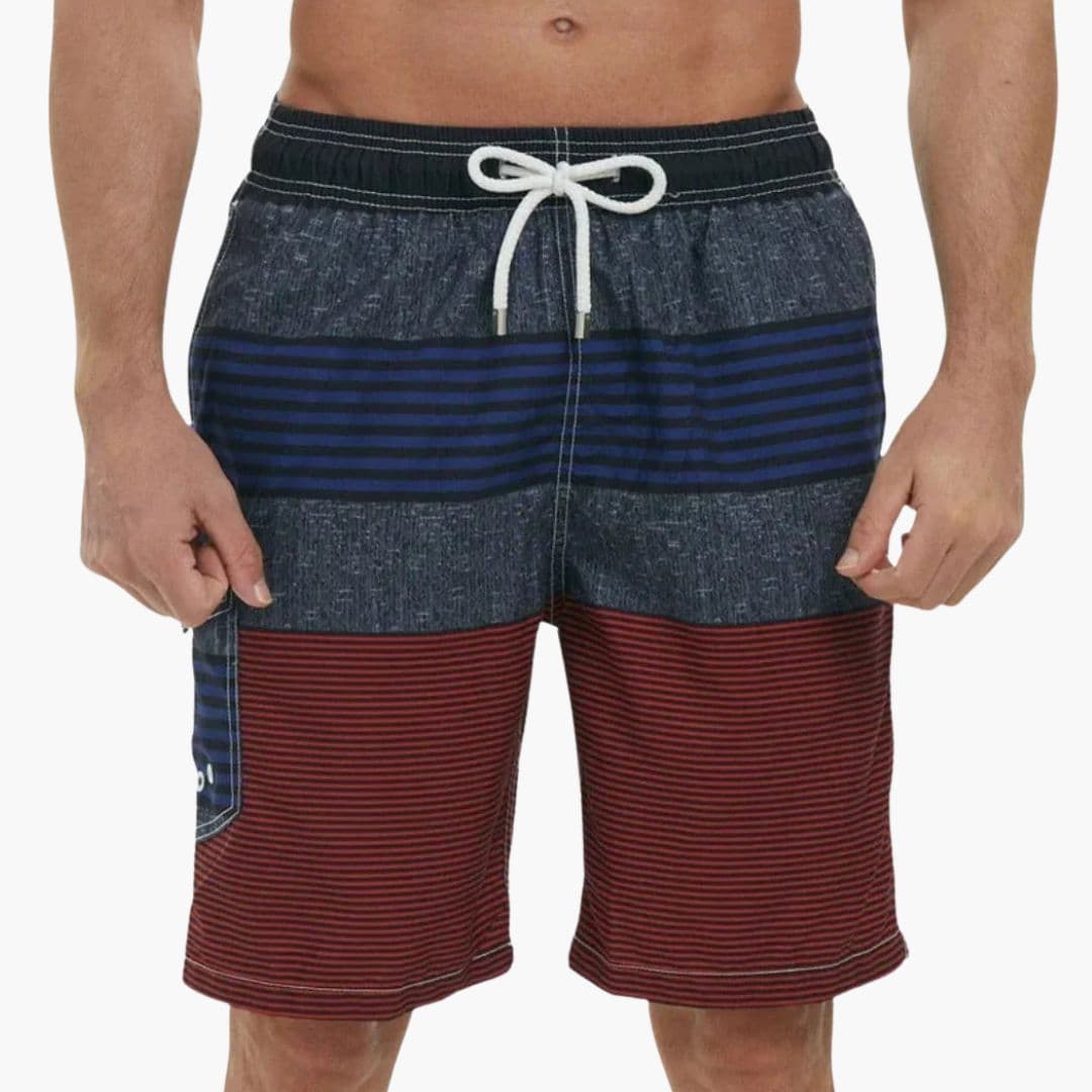 Liam | Stylish Elastic Waist Men's Swim Shorts 3