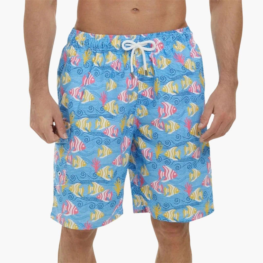 Liam | Stylish Elastic Waist Men's Swim Shorts 4