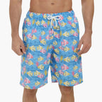 Liam | Stylish Elastic Waist Men's Swim Shorts 4