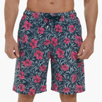 Liam | Stylish Elastic Waist Men's Swim Shorts 5
