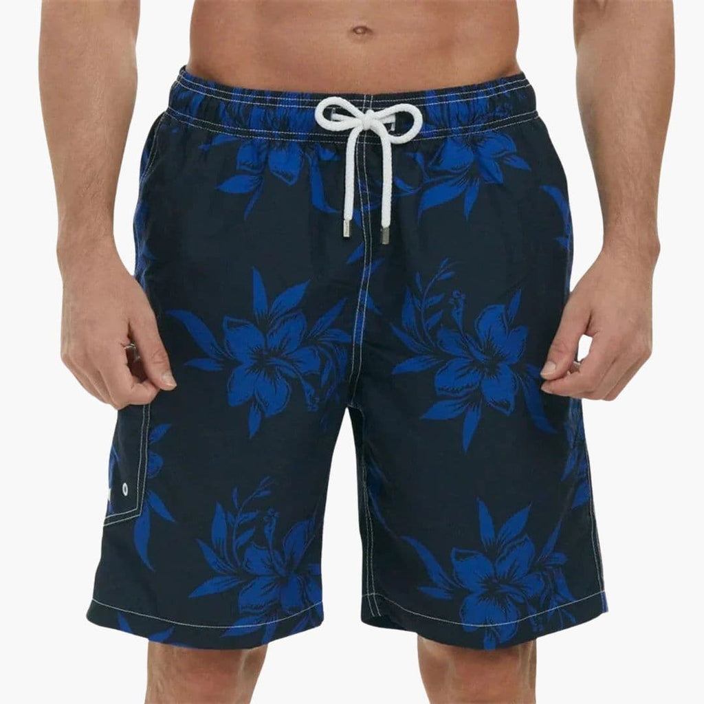 Liam | Stylish Elastic Waist Men's Swim Shorts 6