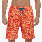 Liam | Stylish Elastic Waist Men's Swim Shorts 7