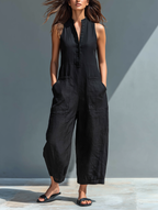 Linden | Elegant Sleeveless Jumpsuit 1