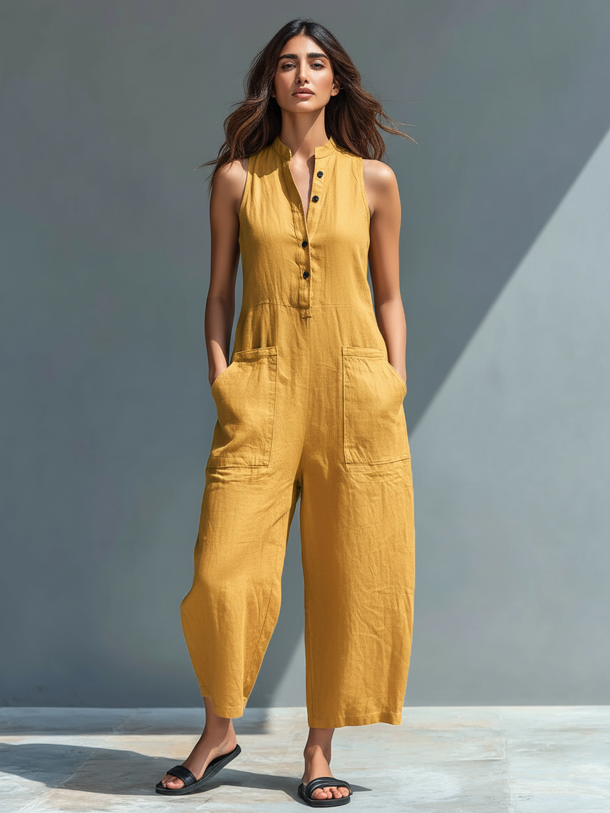 Linden | Elegant Sleeveless Jumpsuit 5