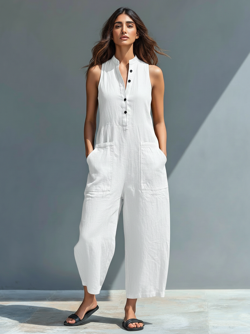 Linden | Elegant Sleeveless Jumpsuit 6
