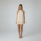 Luna Fashion House | Women's Tie Back Sleeveless Mini Dress 1