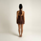 Luna Fashion House | Women's Tie Back Sleeveless Mini Dress 4