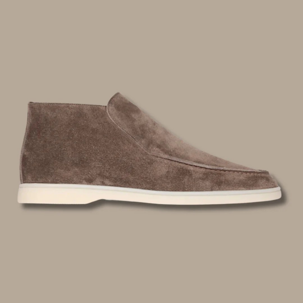 Men's Low Cut Slip On Suede Shoe 3