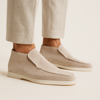 Men's Low Cut Slip On Suede Shoe 6
