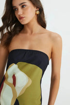 Mia | Stylish Strapless Maxi Dress for Women