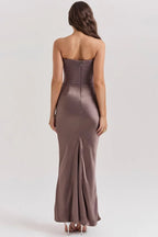 Mia | Elegant Strapless Evening Gown for Women 3