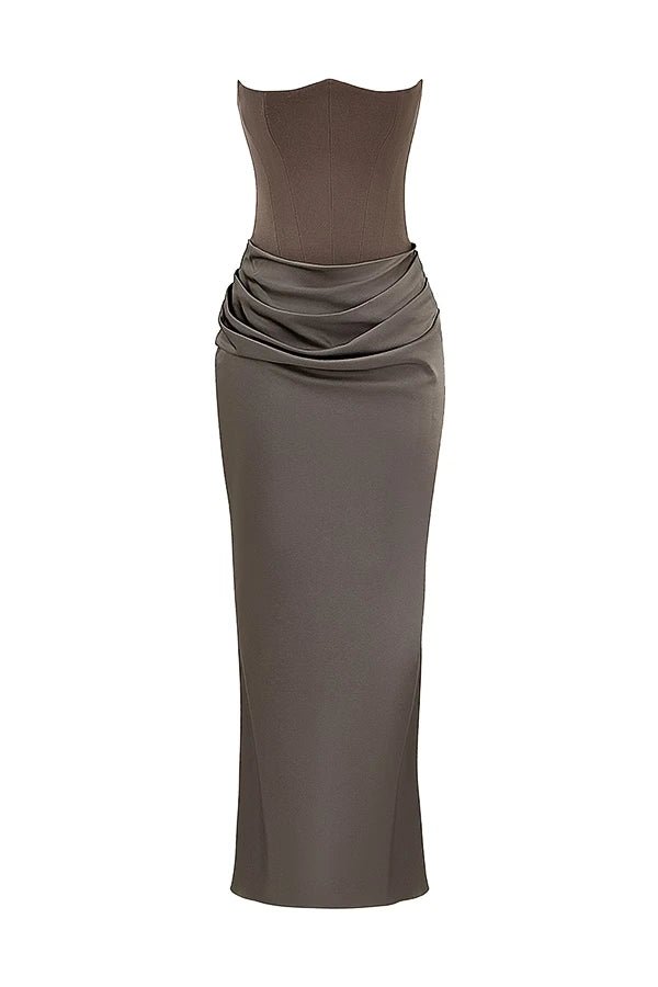 Mia | Elegant Strapless Evening Gown for Women 4
