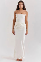 Mia | Elegant Strapless Evening Gown for Women 6