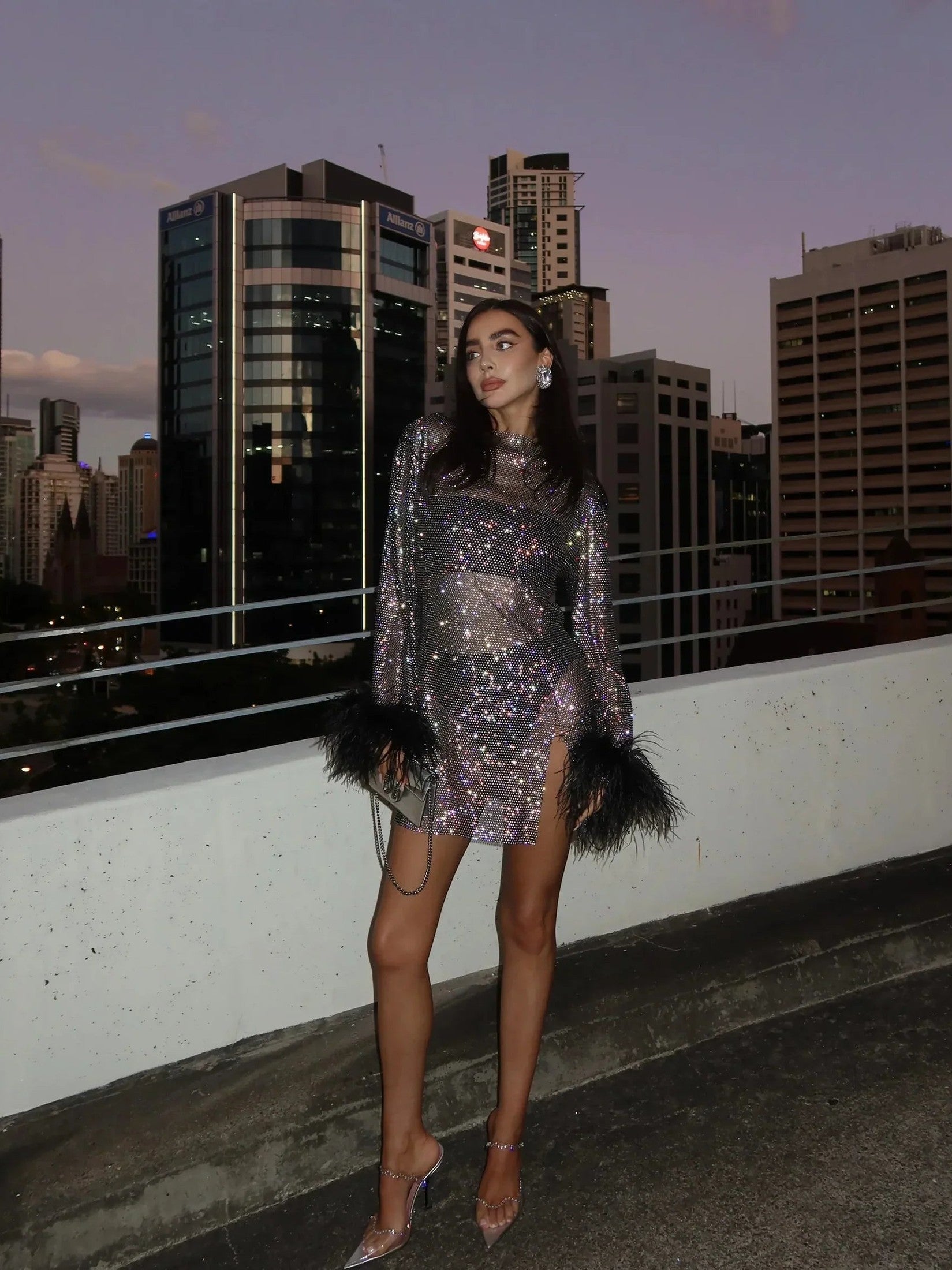 Mia | Shimmering Elegant Cocktail Dress for Women 2