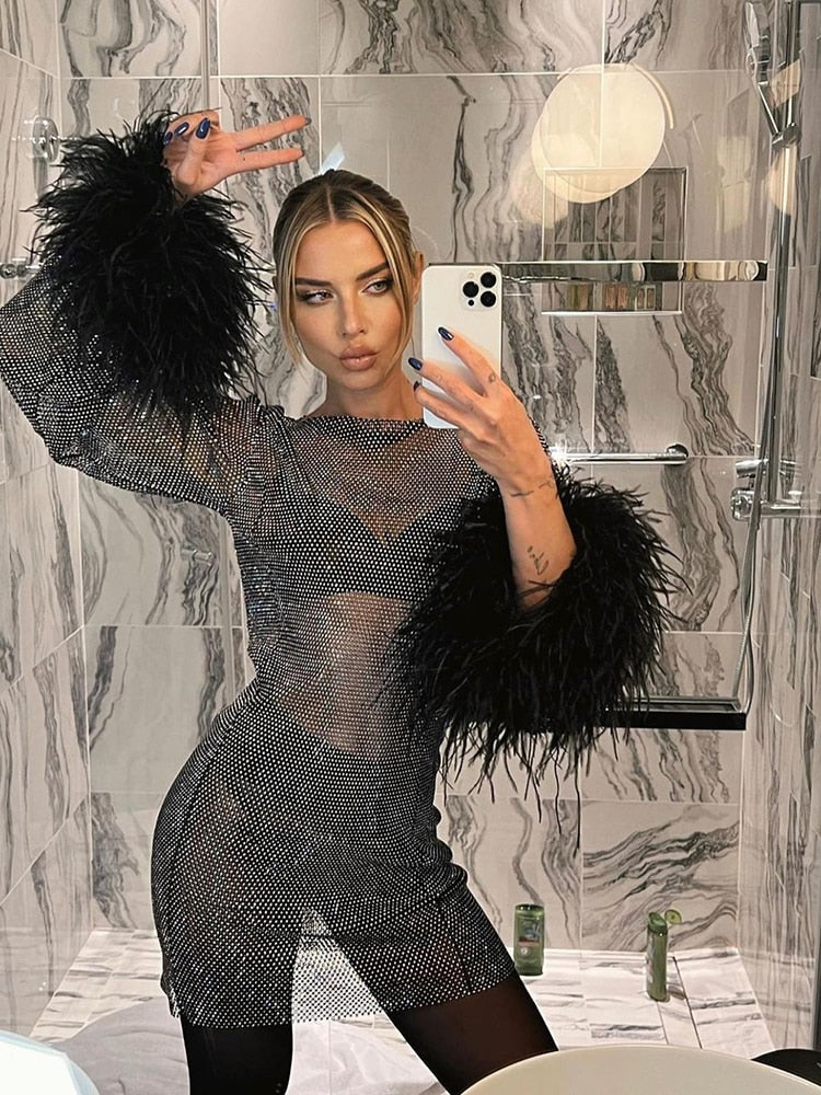 Mia | Shimmering Elegant Cocktail Dress for Women 3