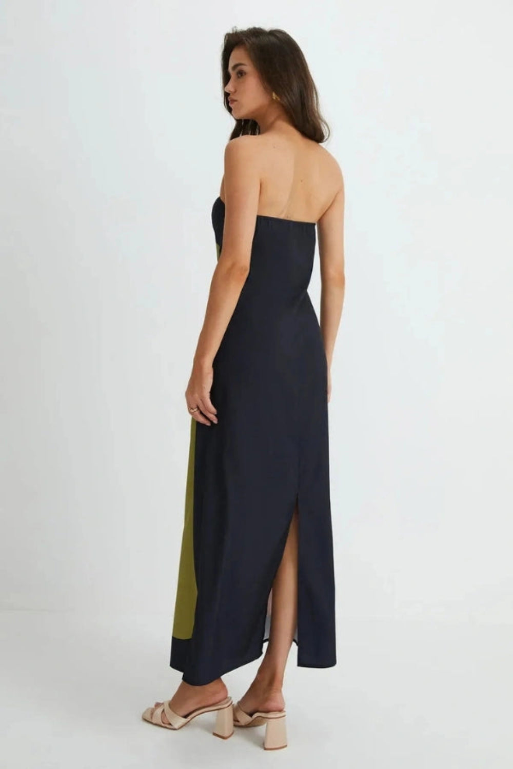 Mia | Stylish Strapless Maxi Dress for Women 1