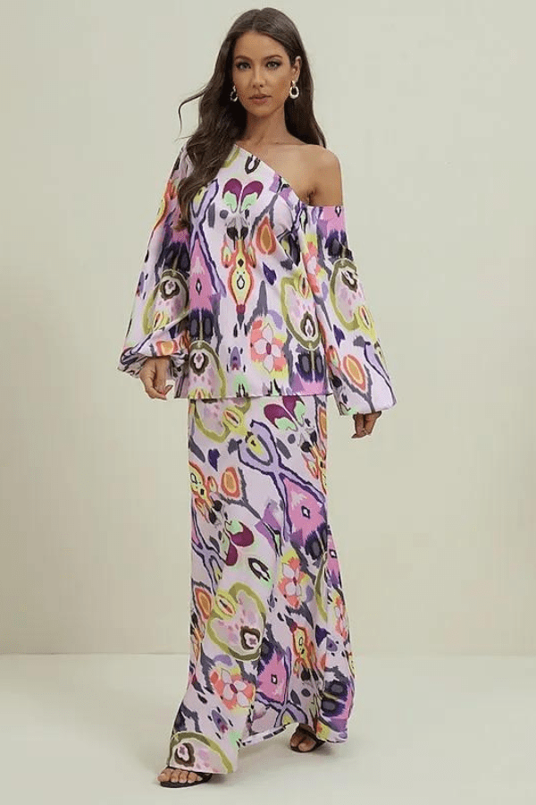 Mia | Trendy One Shoulder Womens Summer Dress 0