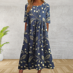 Midi Dress Women | Floral Print & Relaxed Everyday Comfort