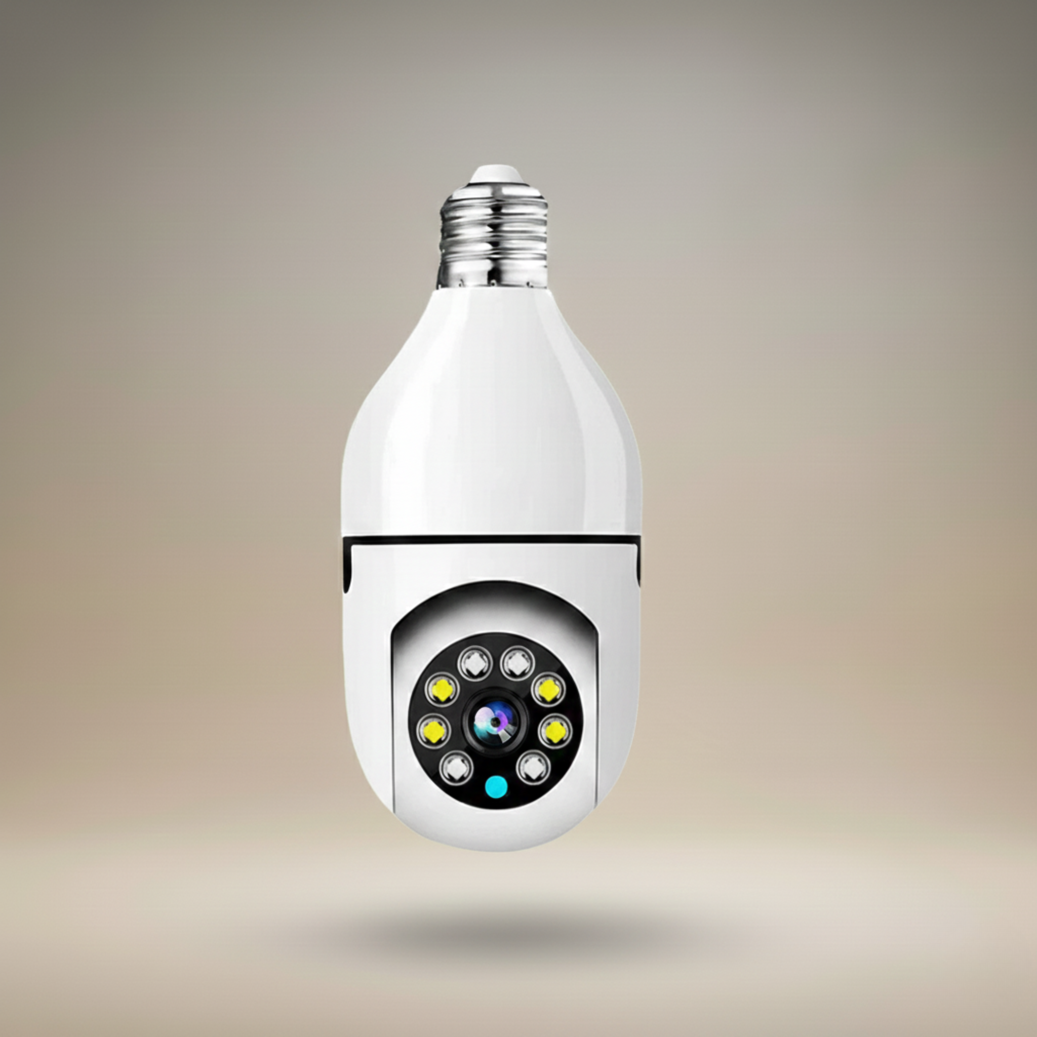 Wireless Security Camera | 1080P Light Bulb Design with Motion Detection | Remote Monitoring for Enhanced Home Safety