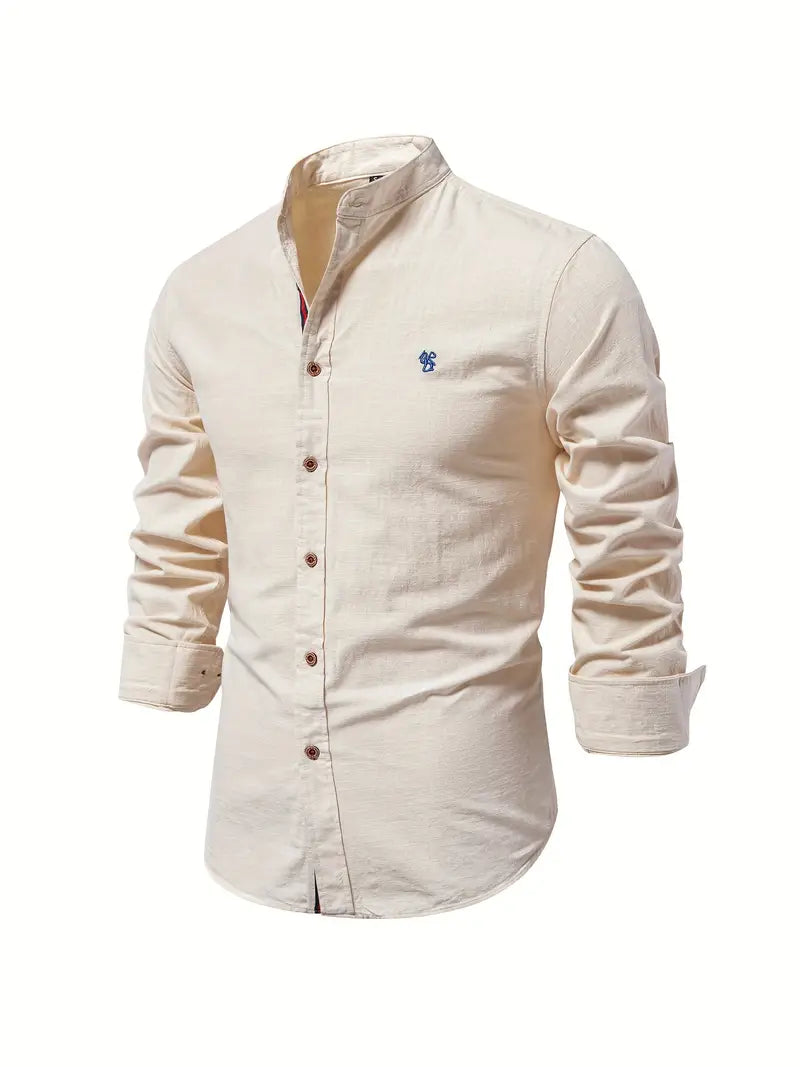 Polo Shirt Men | Stand-Up Collar & Smart Casual Button-Front