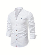 Polo Shirt Men | Stand-Up Collar & Smart Casual Button-Front