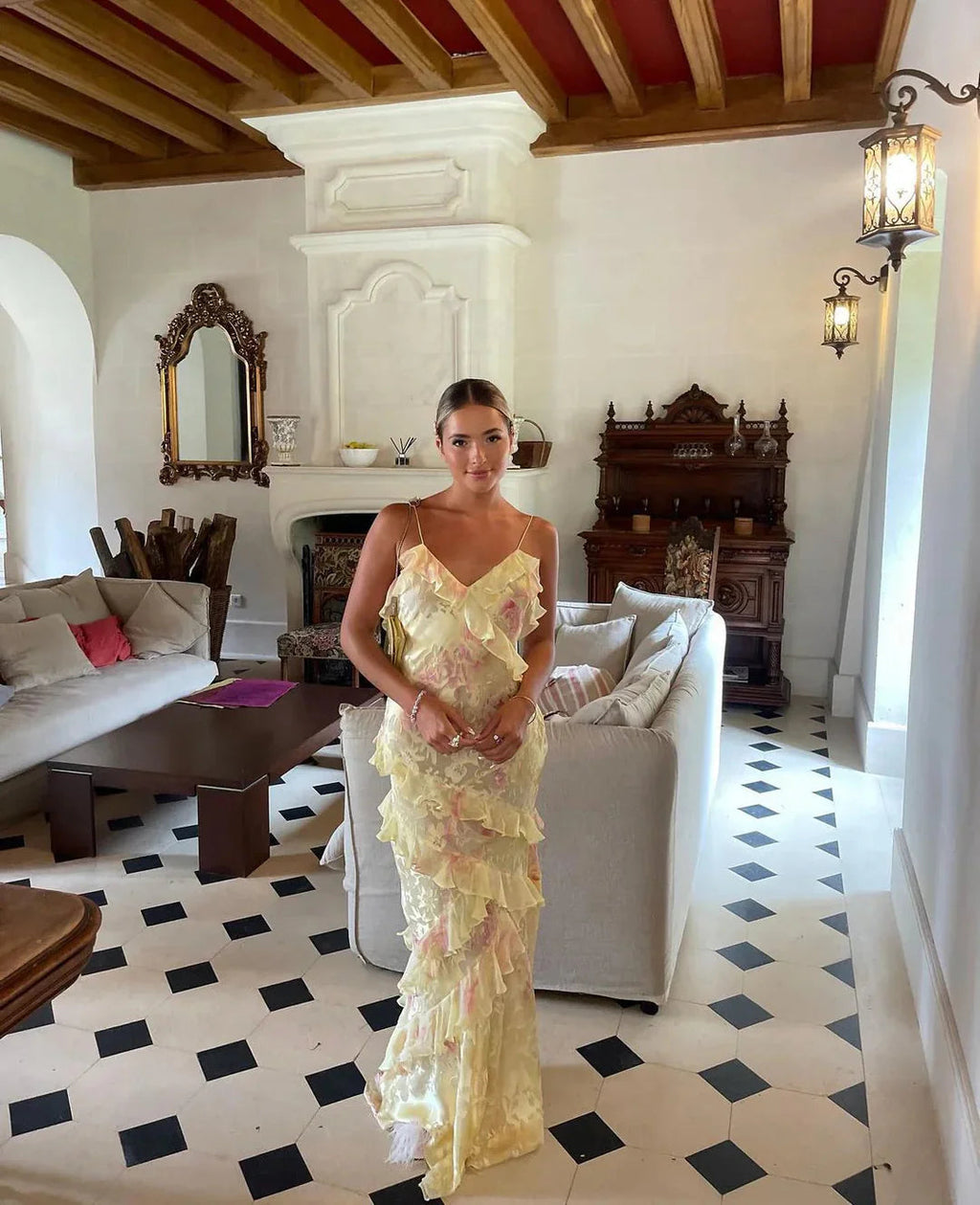 Ruffle Maxi Dress Women | Tiered Floral & Dreamy Occasion Style