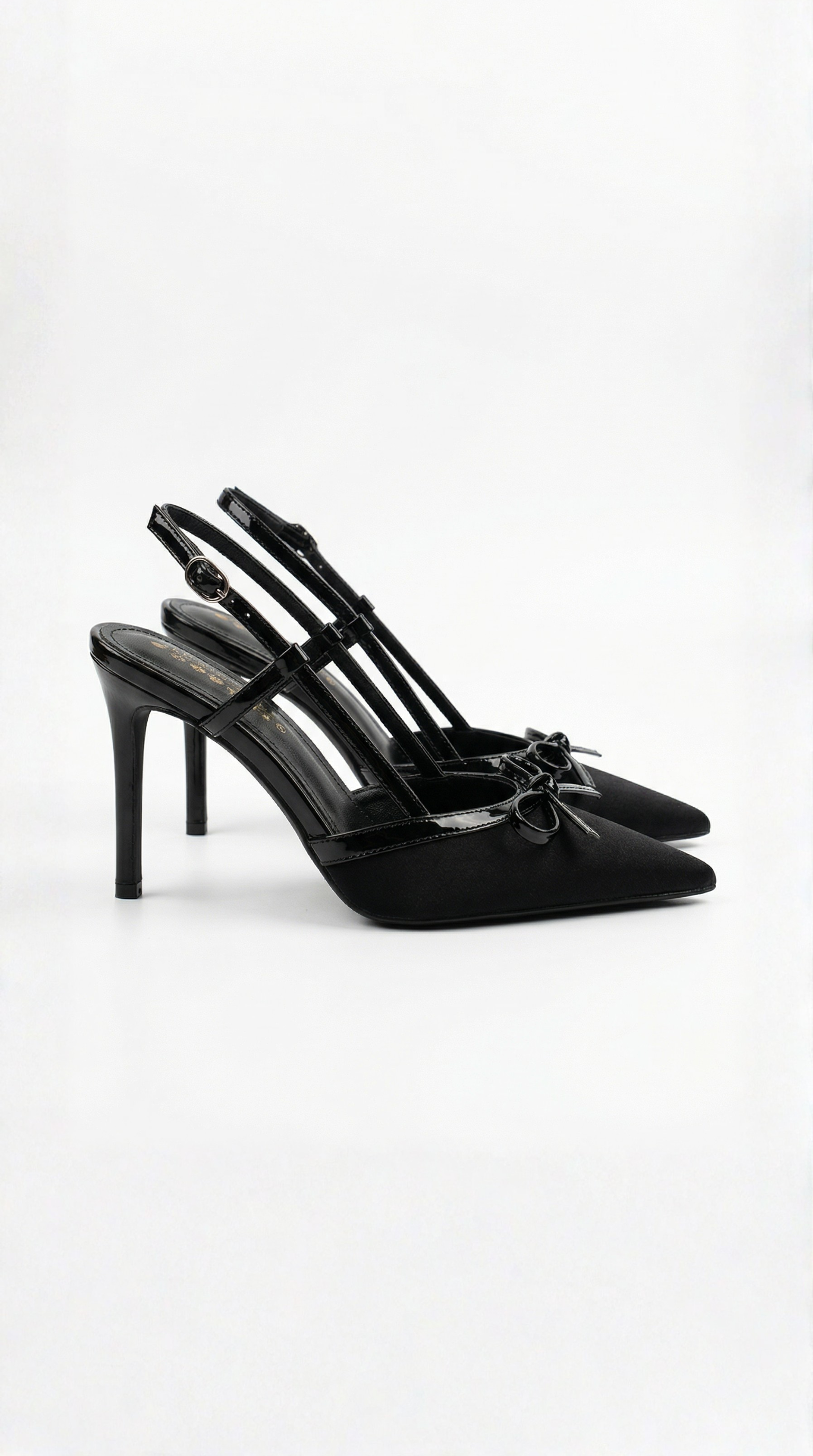 Satin Bow Pumps Women UK – Evening Footwear Smart Casual Office Wear 0