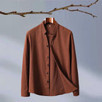 Shirt Men | Mandarin Collar & Japanese-Inspired Design
