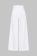 Soft Fabric Wide-Leg Trousers Women UK – Office Wear Smart Casual Holiday Wear 2