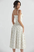 Sophia | Elegant Floral Summer Dress for Wedding Guests