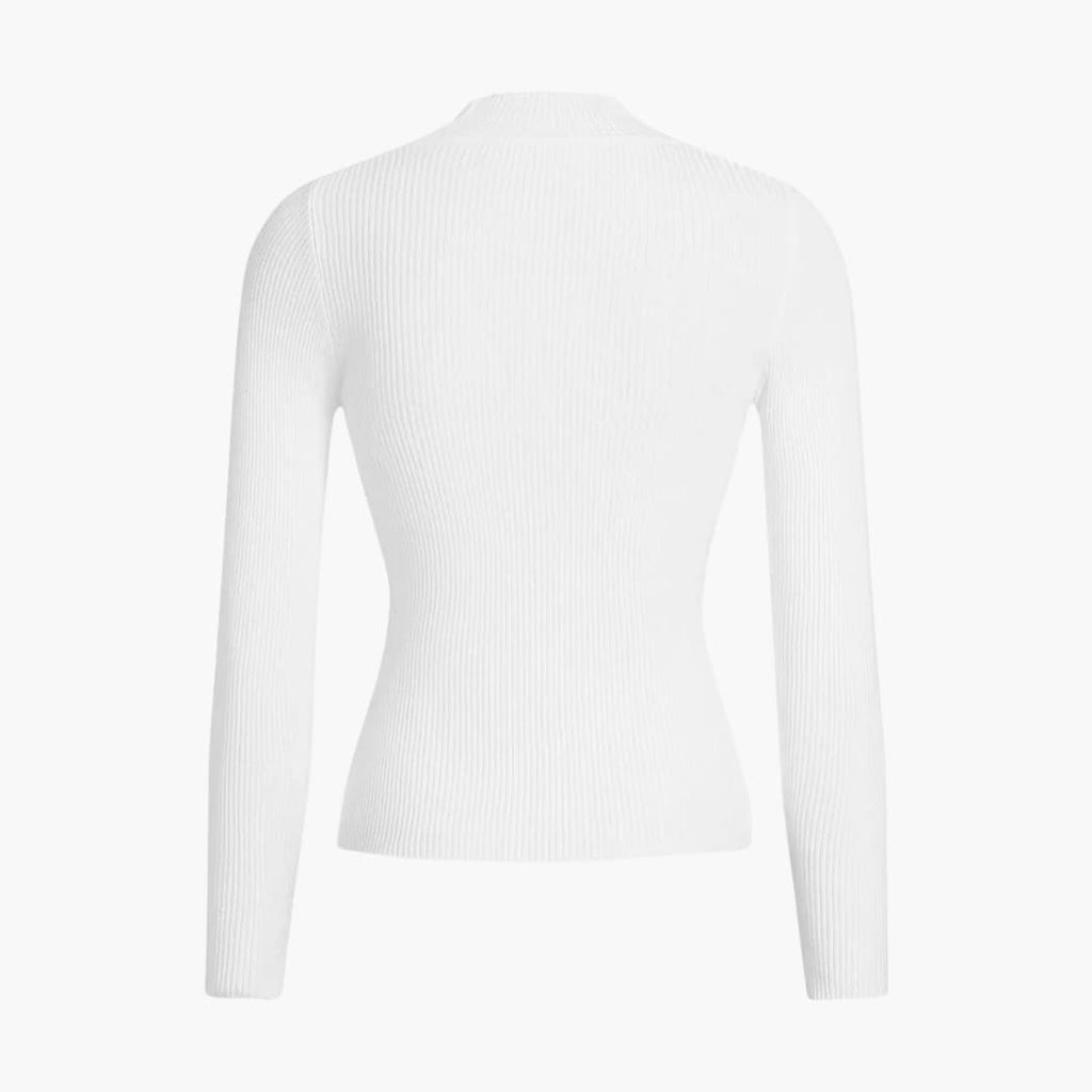 Sophia | Chic Ribbed Long Sleeve Women's Top 7