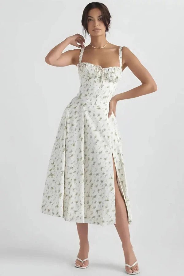 Sophia | Elegant Floral Summer Dress for Wedding Guests 1