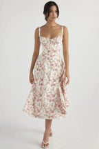 Sophia | Elegant Floral Summer Dress for Wedding Guests 13