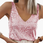 Sophie | Glamorous Sequin Going Out Top for Women 3