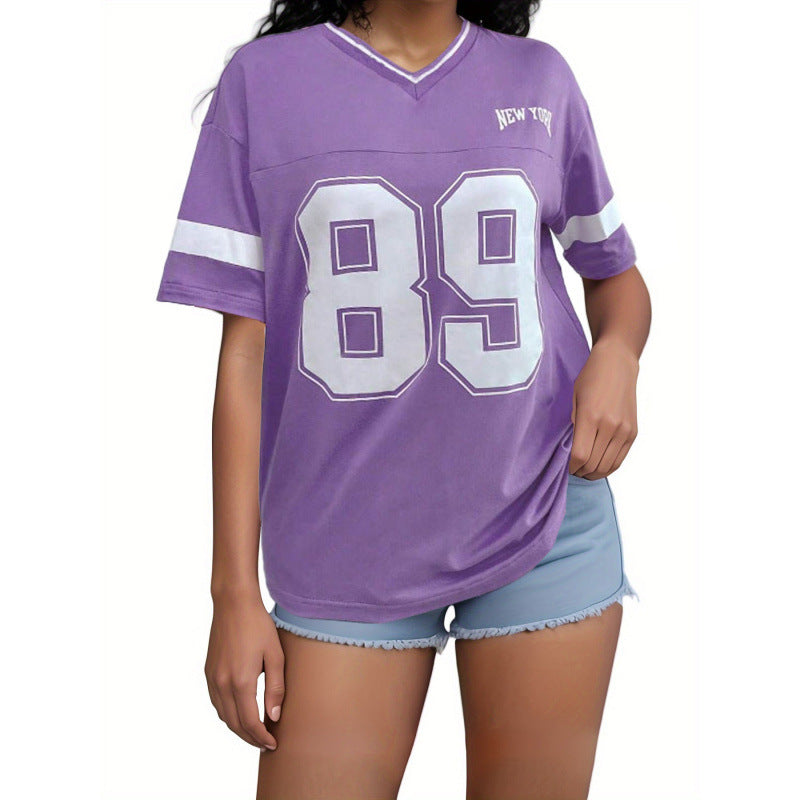 Sporty American Football Design T-Shirt 3
