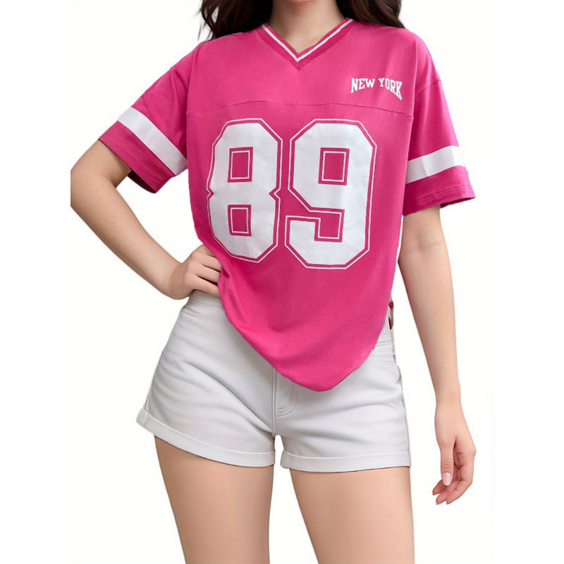 Sporty American Football Design T-Shirt 5