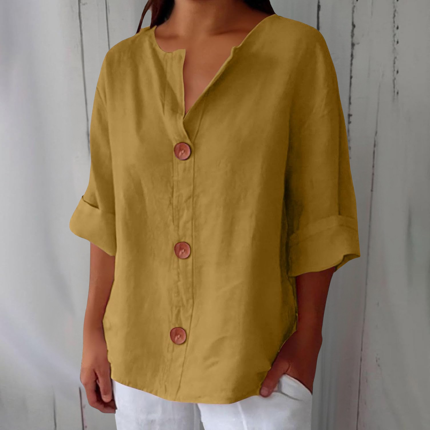 Summer Blouse Women's | Loose Fit & Effortless Everyday Comfort