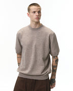 T Shirt Men's | Oversized Knit & Relaxed Everyday Comfort