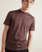 T Shirt Men's | Sleek Mock Neck & Luxury Finish