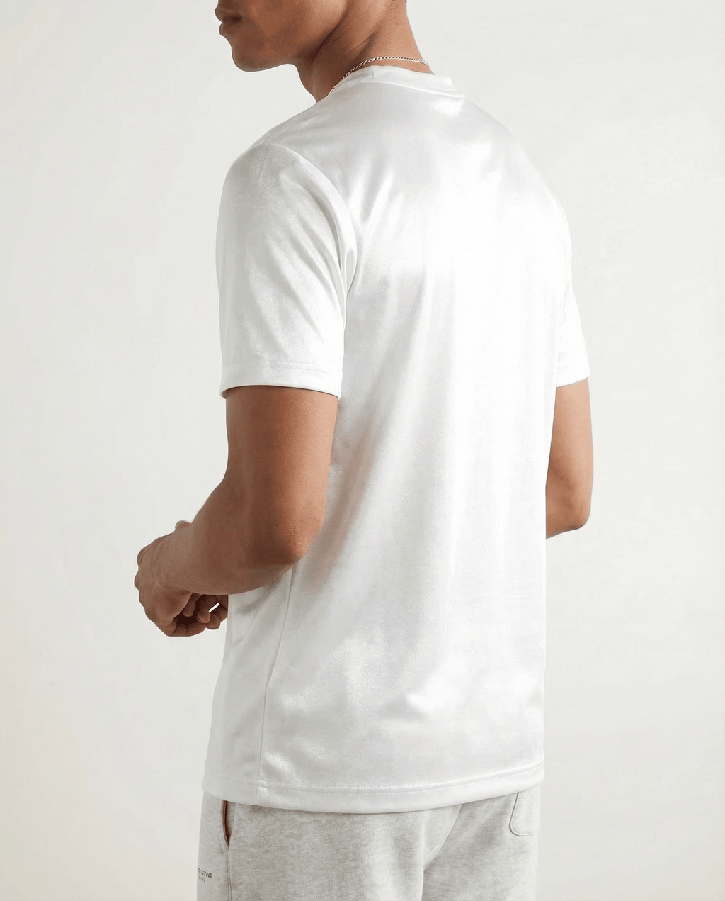 T Shirt Men's | Sleek Mock Neck & Luxury Finish
